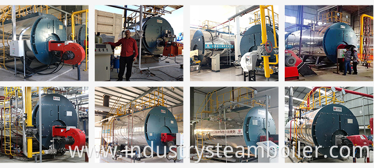 Natural Gas LPG Fired Steam Boiler for Textile